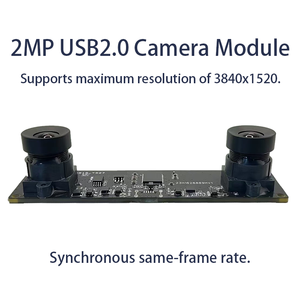 Module de caméra USB industriel HD 2MP avec capteur CMOS à obturateur global, synchronisation des images et sortie YUY2 MJPEG - Product Image 1
