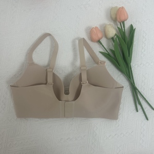 บราไร้โครง OEM/ODM บางเฉียบ ไร้รอยต่อ สีนู้ด ป้องกันแบคทีเรีย สำหรับผู้หญิง สวมใส่สบาย เหมาะสำหรับใส่ลำลอง - Product Image 2