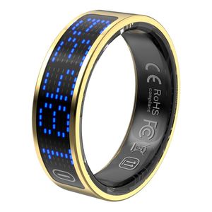 Anillo Inteligente con Pantalla Digital de 24H, Monitor de Ritmo Cardíaco, Monitor de Salud, Contador de Pasos, Rastreador de Actividad Física, Anillo de Dedo, Resistente al Agua IP68 - Product Image 6