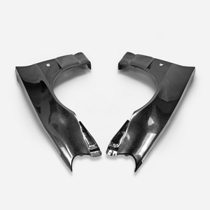 Pour Nissan R34 GTR BNR34, garde-boue avant ventilé en fibre de verre de style BV2, non peint - Product Image 2