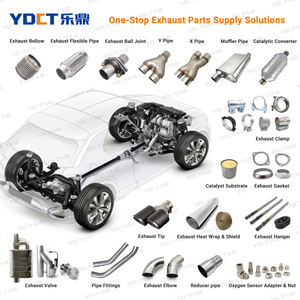 Tube flexible d'échappement automatique/tube pantalon avec verrouillage pour BMW E90 E92 Série 3 <span class=keywords><strong>320i</strong></span> 125KW <span class=keywords><strong>N43</strong></span> - Product Image 6