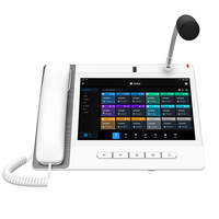 Téléphone console vidéo IP Android professionnel avec écran tactile couleur, gestion des fonctions POE, WIFI et SIP pour produits VoIP