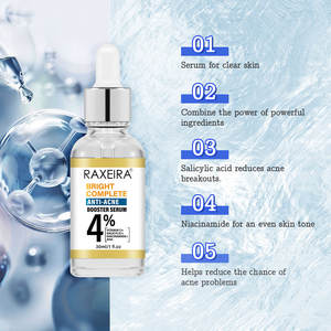 Suero blanqueador facial con ácido salicílico Esencia de nicotinamida Control de aceite Productos para el cuidado facial Cuidado DE LA PIEL - Product Image 2