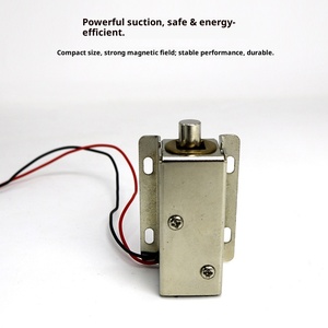 カスタムマイクロオープンフレームプッシュプルソレノイドDC <span class=keywords><strong>12V</strong></span>プッシュソレノイドタイプマイクロソレノイド - Product Image 2