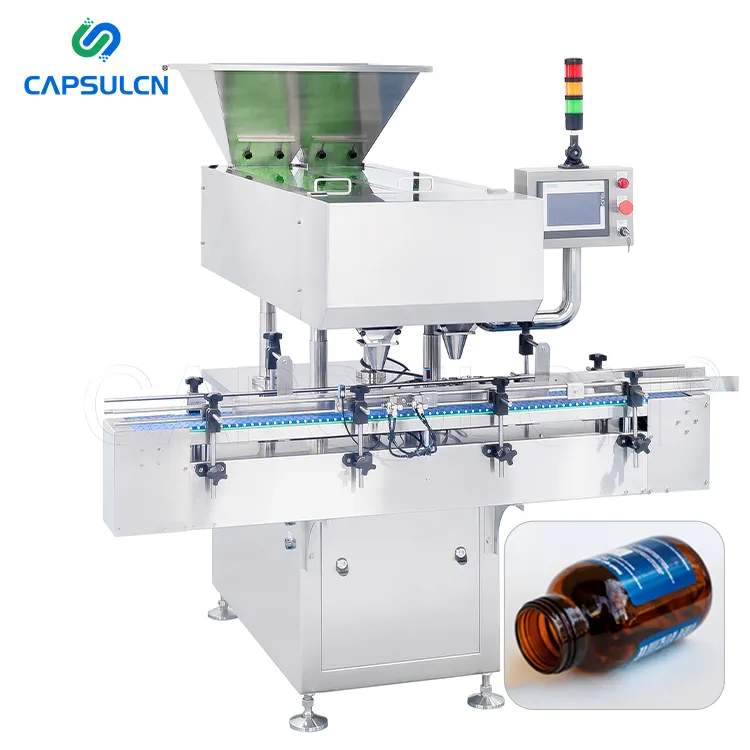 CapsulCN CE cGMP Automatische Hochgeschwindigkeits-Pillen zähler kapsel-und Tabletten zähl maschine