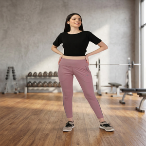 Pantalones Deportivos de Cintura Alta para Mujer, Ligeros, Elásticos, Transpirables, Ecológicos, Ideales para Entrenamiento y Actividades al Aire Libre en Invierno - Product Image 3