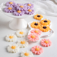Velas Aromáticas de Cera de Soya Hechas a Mano, Decoración para el Hogar, Adorno Perfumado, Recuerdos, Regalo, Velas Aromáticas con Forma de Flor de Manzanilla