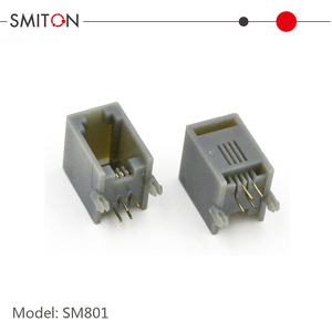 Conectores Hembra RJ9 RJ10 RJ22 4P4C de 4 Posiciones para Auriculares Telefónicos - Product Image 3