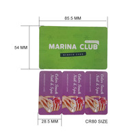 Tarjeta NFC de Membresía Personalizada de Alta Calidad para Negocios, con Llavero de Plástico 3 en 1 y Dispositivo de Desconexión para Supermercados