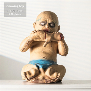 Nouvelle Décoration d'Halloween Horreur en Latex : Serpent, Chaîne de <span class=keywords><strong>Pied</strong></span> Cassée, Araignée, Poupée Fantôme, Jouet, Ornement - Product Image 3