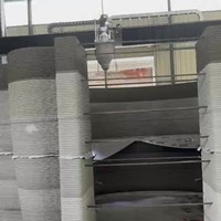 Máquina de Impresión 3D de Hormigón a Gran Escala, Impresora 3D con Estructura de Pórtico para Proyectos de Construcción