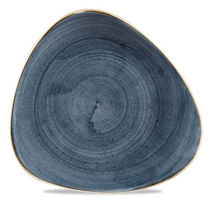 Bluberry Triangular Flat <b>Plate</b> 31 cm Churchill Stonecast -6-Sbbstr12 - Product Image 1