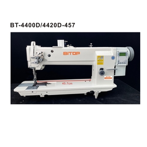 Industrial Flat-<b>bed</b> <b>Single</b> and Double Needle Direct Drive Compound Feed Lock Stitch Sewing Machine for <b>Leather</b> - Product Image 4