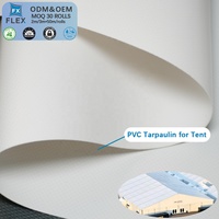 Tissu de bâche en PVC résistant et imperméable FLFX pour entrepôt, tissu de bâche ripstop, protection UV de 15 ans pour le stockage de machines