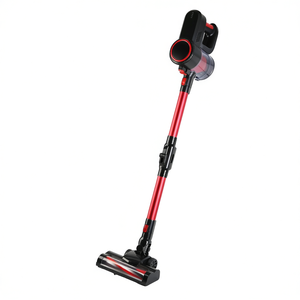 Aspirateur balai 100W avec moteur sans balais, filtre cyclonique HEPA pliable de 26 pouces, lumière LED, outil de nettoyage domestique 4-en-1 - Product Image 1