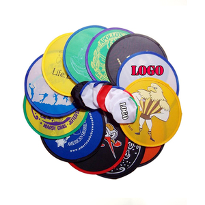 Biểu Tượng Tùy Chỉnh Mềm Nylon Đĩa Bay Có Thể Gập Lại Pocket Hand-Folding Fan Với Thiết Kế Khuyến Mại Quà Tặng Doanh Nghiệp Tùy Chỉnh In - Product Image 1
