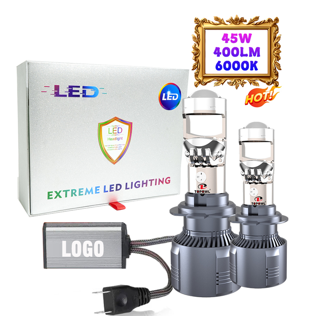 Y80 3570CSP 45W 90W 8000LM H4 H13 9004 9007 Motorcycle Headlight Car Led Headlight 100W 200W