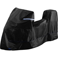 Couverture extérieure de moto de 420D Oxford Couverture imperméable de bâche de moto de protection UV avec le boîtier supérieur