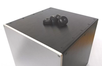 Châssis de transformateur de puissance tout en aluminium de l'usine BRZHIFI pour boîtier d'alimentation version améliorée 3030 avec boîtier en aluminium