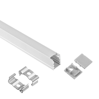 10*15mm Slim LED Strip Lighting Aluminium Profile Channel 6000 Series Alliage avec Surface Anodisée et Temper T5