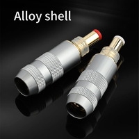 Conector DC 5.5*2.5 / 5.5*2.1, Carcasa de Cobre, Chapado en Oro, Enchufe de Alimentación de Cobre Puro, Venta al por Mayor de Fábrica OEM, Jack de 8.5MM