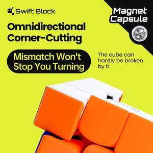 <span class=keywords><strong>GAN</strong></span> Swift Block 355S magnético <span class=keywords><strong>3x3</strong></span> <span class=keywords><strong>Cubo</strong></span> de velocidad 48 imanes sin pegatinas rápido suave clásico <span class=keywords><strong>cubo</strong></span> mágico GAN355S juego de rompecabezas Juguetes - Product Image 6