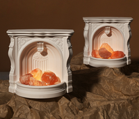 Cheminée créative en pierre de cristal, aromathérapie, huile essentielle durable, cadeau en pierre extensible sans parfum