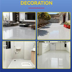 Revêtement de sol en sable de quartz époxy pour la rénovation des salles de bain et des cuisines, résistant à l'usure, antidérapant, revêtement de sol en quartz - Product Image 4