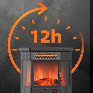 1500w 1000w 3 אלמנט 3d העליון פנימי freestanding אח חשמל תנור אדום אח אש מקום תנור - Product Image 6