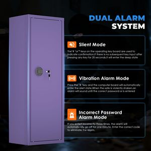 Cajas Fuertes <span class=keywords><strong>para</strong></span> <span class=keywords><strong>Armas</strong></span> <span class=keywords><strong>de</strong></span> Fuego con Cerradura Electrónica Codificada, Caja Fuerte <span class=keywords><strong>para</strong></span> <span class=keywords><strong>Armas</strong></span> <span class=keywords><strong>de</strong></span> Fuego Tipo Desmontable <span class=keywords><strong>para</strong></span> <span class=keywords><strong>Seguridad</strong></span> en el Hogar - Product Image 2
