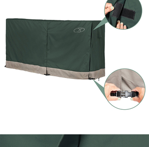 Garde-robe <span class=keywords><strong>de</strong></span> Patio en tissu Oxford, taille personnalisée, robuste, rangement en plein air, couvercle <span class=keywords><strong>pour</strong></span> <span class=keywords><strong>bois</strong></span> <span class=keywords><strong>de</strong></span> <span class=keywords><strong>chauffage</strong></span> - Product Image 5