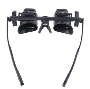 Wholesale Head-mounted Head-mounted Black <b>Magnifying</b> <b>Glass</b> High Definition Hands Free Magnifier with Led <b>Lights</b> - Product Image 4