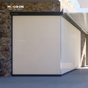 Persianas Exteriores en Forma de L con Cierre de Cremallera en las Esquinas <span class=keywords><strong>para</strong></span> Balcón y Terraza, Protección Solar, Impermeables y Resistentes a los Rayos UV - Product Image 1