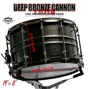 Низкочастотный малый барабан Beatello 14 "X 8" низкочастотный барабан 5,0 мм профессиональный малый барабан подходит для ударных наборов - Product Image 4
