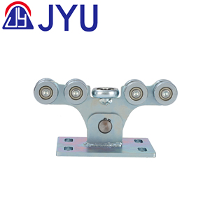 Rouleaux de <span class=keywords><strong>porte</strong></span> et de fenêtre d'installation de vis de chariot de <span class=keywords><strong>porte</strong></span> coulissante industrielle en acier de conception en <span class=keywords><strong>porte</strong></span>-à-faux moderne résistante - Product Image 4