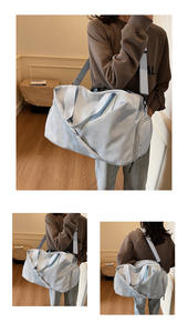 RUIQUWIN 2026 Bolsa de Viaje Unisex de Gran Capacidad con Separación para Ropa Seca y Mojada, Compartimento para Zapatos con Cierre, Ligera y Portátil para Gimnasio - Product Image 3