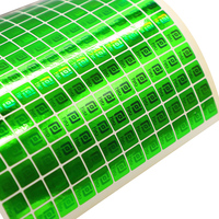 Etiquetas de seguridad 3D personalizadas, adhesivo antifalso, holograma, código, hoja