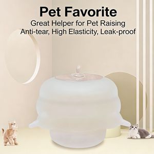 Comedero Biónico Antiasfixia para Mascotas, el Más Vendido, con Base de 4 Tetinas, Comedero de Leche Integrado, Resistente a Mordeduras, No Tóxico, para Hámsteres, Perros y Gatos - Product Image 2