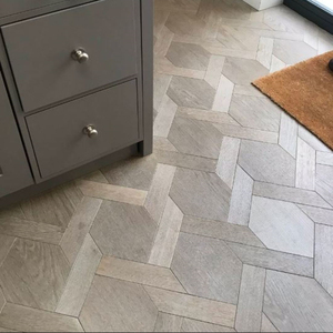 Pavimenti in Parquet di Legno di Rovere Francese, Design <span class=keywords><strong>Geometrico</strong></span> Personalizzato in Legno Duro Ingegnerizzato - Product Image 4