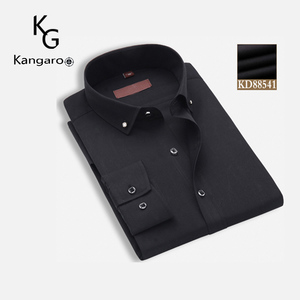 De algodón de cuidado fácil de los hombres de manga larga no de hierro <span class=keywords><strong>sin</strong></span> arrugas esmoquin camisas - Product Image 1