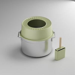 <span class=keywords><strong>Prix</strong></span> d'usine Fabricant chinois <span class=keywords><strong>Bac</strong></span> à litière pour chat en acier inoxydable à nettoyage rapide avec couvercle haut - Product Image 5