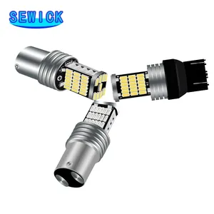 Led Auto Lamp 4014 45smd 1156 Ba 15S P 21W 1157 Bay15d Py21/5W Canbus Led Richtingaanwijzer T20 7440 7443 Remlichten 12V