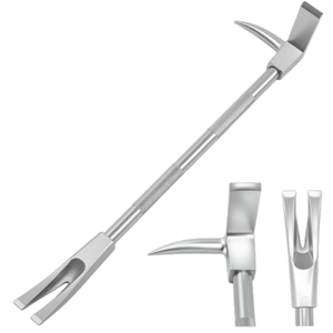 Barra <span class=keywords><strong>Halligan</strong></span> de 24'', 30'', 36'', 42'', <span class=keywords><strong>Herramienta</strong></span> de Entrada Forzada para Bomberos, Acero al Carbono 45 Forjado, <span class=keywords><strong>Herramienta</strong></span> de Demolición para Rescate de Emergencia - Product Image 1
