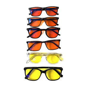 <span class=keywords><strong>Gafas</strong></span> <span class=keywords><strong>de</strong></span> Visión Nocturna con Logotipo Impreso, Color Amarillo para Conducir, Anti Luz Azul, para Computadora y Teléfono, para Hombres y Mujeres, Forma <span class=keywords><strong>de</strong></span> Diamante - Product Image 4