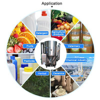 Mini équipement de séchage par pulvérisation, machine à fabriquer du lait en poudre avec contrôle précis de la température, pompe de chauffage électrique, capacité de 5 L/heure