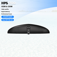 HPS700 Hydroptère Kitesurf Downwind Wingfoil Surf Hydroptère Pompe Wing Foil Ultra Léger Fibre de Carbone Mast Foil Water PVC
