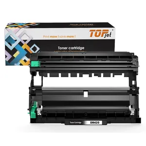 Topjet DRUM UNIT DR420 DR2200 DR2255 DR2225 DR-22J DR2245 DR2250 DR2275 DR2080 Compatível para impressora de toner a laser Brother HL2130