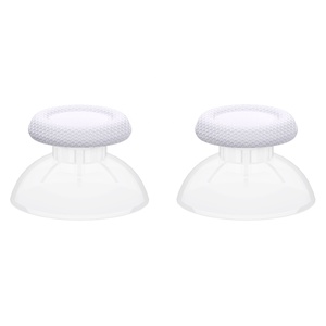 อุปกรณ์เสริมสำหรับคอนโทรลเลอร์ DualSense PS5, จอยสติ๊กใสและสีขาวสำหรับเปลี่ยนคอนโทรลเลอร์ PS5 - Product Image 3