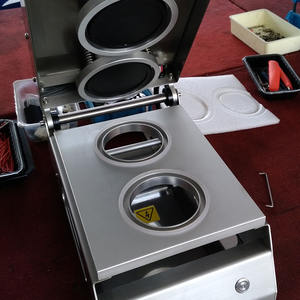 DS-1 Scellant manuel de plateau chauffant pour aliments de haute qualité Scellant de plateau de table utilisé facile à emporter Scellant de plateau de nourriture - Product Image 6