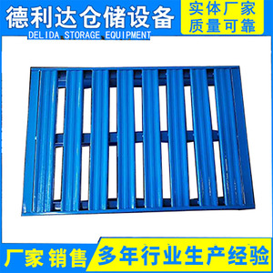 Steel Pallet 1200x800x150mm Single-Sided Reinforced 4-Way Entry For Warehouse Use - Product Image 5